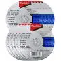 Makita 10 Pack - 4.5'' Cut Off Wheels For Grinders - Aggressive Cutting For Metal & Stainless Steel/INOX - 4-1/2'' x .045 x 7/8-Inch Makita 10 Pack - 4.5'' Cut Off Wheels For Grinders - Aggressive Cutting For Metal & Stainless Steel/INOX - 4-1/2'' x .045 x 7/8-Inch