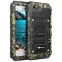 Mitywah Waterproof Case Compatible with iPhone 6/ 6S Plus,Heavy Duty Durable Metal Full Body Protective Case Built-in Screen Protection Shockproof Dustproof Rugged Military Grade Defender, Camouflage Mitywah Waterproof Case Compatible with iPhone 6/ 6S Plus,Heavy Duty Durable Metal Full Body Protective Case Built-in Screen Protection Shockproof Dustproof Rugged Military Grade Defender, Camouflage