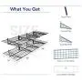 FLEXIMOUNTS 2-Pack 2x6ft Garage Shelving 24-inch-by-72-inch Wall Shelf Garage Storage Rack Floating Shelves, Black FLEXIMOUNTS 2-Pack 2x6ft Garage Shelving 24-inch-by-72-inch Wall Shelf Garage Storage Rack Floating Shelves, Black