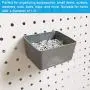 Pegboard Hooks Assortment with Pegboard Bins, Peg Locks, for Organizing Various Tools, 80 Piece Pegboard Hooks Assortment with Pegboard Bins, Peg Locks, for Organizing Various Tools, 80 Piece
