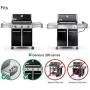 QuliMetal 19.5'' SUS304 /9MM Cooking Grates for Genesis 300 Series, Genesis E310 E320 E330 S310 S320 S330, Solid Rod Grill Grates Replacement for Weber 7524 7528 QuliMetal 19.5'' SUS304 /9MM Cooking Grates for Genesis 300 Series, Genesis E310 E320 E330 S310 S320 S330, Solid Rod Grill Grates Replacement for Weber 7524 7528