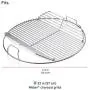 Weber Hinged Cooking Grate Stainless Steel, 22'' Weber Hinged Cooking Grate Stainless Steel, 22''
