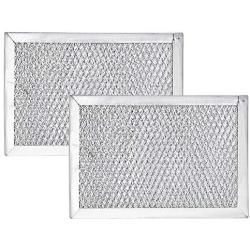 AMI PARTS 5304464105 Filter Microwave Oven Grease Filter [ Packed In Box] Compatible with Frigidaire Stove Replacement - 7-5/8 x 5 x 3/32 inch(2pack)