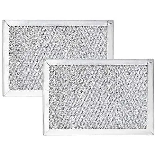 AMI PARTS 5304464105 Filter Microwave Oven Grease Filter [ Packed In Box] Compatible with Frigidaire Stove Replacement - 7-5/8 x 5 x 3/32 inch(2pack)