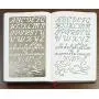 Aleks Melnyk #34 Metal Journal Stencils/Alphabet Letter Number, ABC/Stainless Steel Stencils Kit 3 PCS/Templates Tool for Painting, Wood Burning, Pyrography and Engraving/Scrapbooking/Crafting/DIY