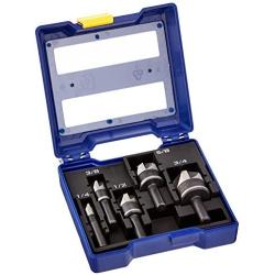 IRWIN Countersink Drill Bit Set for Metal, 5-Piece (1877793)