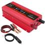 IpowerBingo Power Inverter 1000W/2000W Dual AC Outlets and Dual USB Charging Ports DC 12V to 110V AC Car Converter with Digital Display