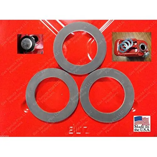 3 Jerry Can Gas Cap GASKETS Gerry 5 Gallon 20L Rubber Fuel Army Military Surplus