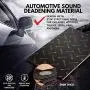 Second Skin Damplifier Pro Premium Car Sound Deadening Material (2mm) – Butyl Rubber Auto Sound Deadener Mat (13.67 Sq Ft, 8 Sheets) – Made in The USA