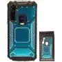 CELZEN - for Motorola Moto G Stylus XT2043, Moto G Power XT2041 (2020 Version) - Aluminum Metal Hybrid Phone Case - ZY1 Blue