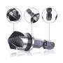 Drill Warehouse 3 Piece 1/4'' Hex 12/16/19mm Countersink Bore Set for Wood Metal Quick Change Bit, Pack in Metal Box Drill Warehouse 3 Piece 1/4'' Hex 12/16/19mm Countersink Bore Set for Wood Metal Quick Change Bit, Pack in Metal Box