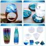 Epoxy Resin - Crystal Clear - Premium Artist Resin for Casting and Coating (32 oz.)