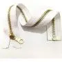 WKXFJJWZC Set of 20 Pieces 5# Brass Metal Separate Zippers in with Donut Zippers Pulls 12 Inch（20Color） (12inch)