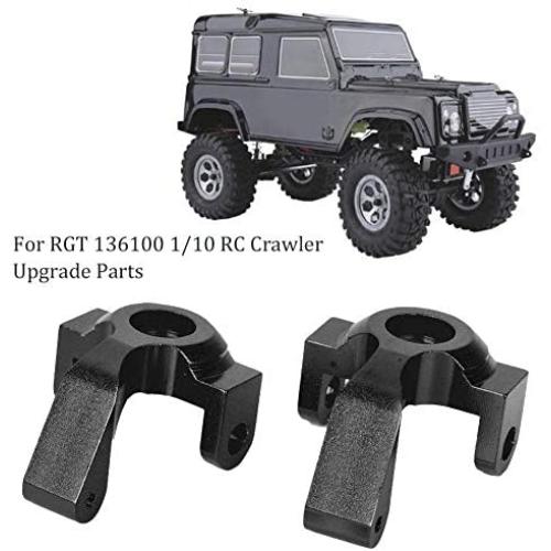 Keen so 2PCS RC Steering Cup, Aluminium Alloy RC Accessory for RGT 136100 1/10 RC Crawler Upgrade Parts