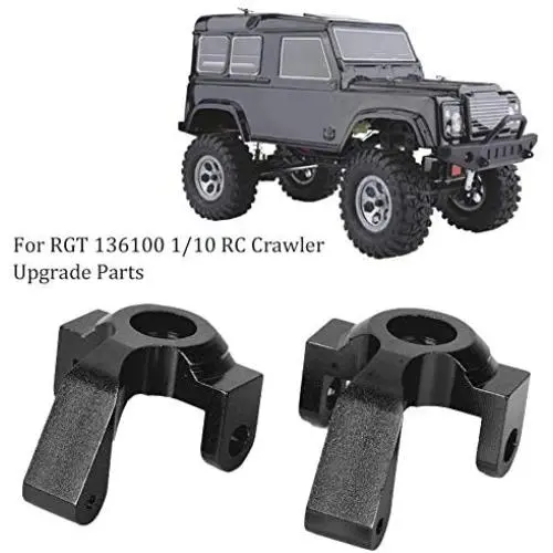 Keen so 2PCS RC Steering Cup, Aluminium Alloy RC Accessory for RGT 136100 1/10 RC Crawler Upgrade Parts