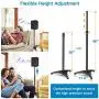 PERLESMITH Speaker Stands Extend 30-45 Inch with Upgraded Cable Management, Hold Satellite, Small Bookshelf & Bluetooth Speakers up to 8lbs(i.e. Vizio, Polk, Bose, JBL, Sony & Samsung) -1 Pair PERLESMITH Speaker Stands Extend 30-45 Inch with Upgraded Cable Management, Hold Satellite, Small Bookshelf & Bluetooth Speakers up to 8lbs(i.e. Vizio, Polk, Bose, JBL, Sony & Samsung) -1 Pair