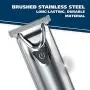 Wahl Stainless Steel Lithium Ion+ Beard and Nose Trimmer for Men, Hair Clippers, Detail Shaver, Rechargeable, All in One Mens Grooming Kit - Model 9818