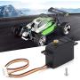 Dilwe RC Car Servo,Durable Metal Gear Servo for WLtoys 12428 / 12427 1/12 RC Car Upgrade Spare Parts