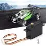 Dilwe RC Car Servo,Durable Metal Gear Servo for WLtoys 12428 / 12427 1/12 RC Car Upgrade Spare Parts