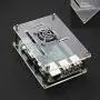 Guhui Acrylic Case with Cooling Fan for Raspberry Pi 4 Model B/3B+ and AC Adapter 5V 3A PSU Type C with On/Off Power Switch Guhui Acrylic Case with Cooling Fan for Raspberry Pi 4 Model B/3B+ and AC Adapter 5V 3A PSU Type C with On/Off Power Switch