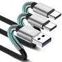 CyvenSmart USB Type C Cable, 2 Pack - USB A 2.0 to USB-C Fast Charger Extra Long Durable TPE Cord Compatible with Samsung Galaxy A10/A20/A51/S10/S9/S8 Plus/Note 9/8,LG V50 V40 G8 CyvenSmart USB Type C Cable, 2 Pack - USB A 2.0 to USB-C Fast Charger Extra Long Durable TPE Cord Compatible with Samsung Galaxy A10/A20/A51/S10/S9/S8 Plus/Note 9/8,LG V50 V40 G8