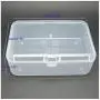 ISKYBOB 6 Pack Rectangle Mini Clear Plastic Storage Containers Box Case with Lid for Pills,Herbs,Tiny Bead (3.54x2.36) ISKYBOB 6 Pack Rectangle Mini Clear Plastic Storage Containers Box Case with Lid for Pills,Herbs,Tiny Bead (3.54x2.36)