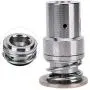 Fabric Covered Button Tools, 0.4-1.5in Round Button Mold Bread Shape Press Tool for Hand Press Machine(36L)