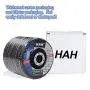 Flap Discs 40 Grit Wheel,(Give 1 Cutting Wheel for Free)4.5'' x 7/8'' Inch, The T29 is Made of High Performance Alumina and Lead Oxide Abrasive. (11pcs) Flap Discs 40 Grit Wheel,(Give 1 Cutting Wheel for Free)4.5'' x 7/8'' Inch, The T29 is Made of High Performance Alumina and Lead Oxide Abrasive. (11pcs)