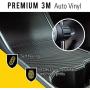 HumanFriendly Tesla Model 3 / Model Y Center Console Wrap Kit w/Extra Cupholder Piece by EV Armor - Carbon Fiber Black