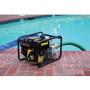 Champion 66520 2-Inch Gas-Powered Semi-Trash Water Transfer Pump with Hose and Wheel Kit