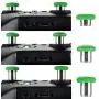 eXtremeRate 8 in 1 Green Metal Magnetic Thumbsticks Analog Joysticks for Xbox One, Xbox One Elite, Xbox One S, Xbox Series X, PS4 Slim, PS4 Pro, PS4 Controller with T8H Cross Screwdrivers