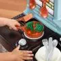 Step2 Best Chefs Kitchen Playset | Kids Play Kitchen with 25-Pc Toy Accessories Set, Real Lights & Sounds, Multicolor