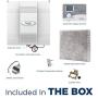Aprilaire 700 Whole Home Humidifier, Automatic Fan Powered Furnace Humidifier, Large Capacity Whole House Humidifier for Homes up to 4,200 Sq. Ft.