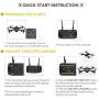 Quadcopter Drone With Camera Live Video, EACHINE E58 WiFi FPV Quadcopter with 120° FOV 720P HD Camera Foldable Drone RTF -25 mins flight time, Altitude Hold, One Key Take Off/Landing,（3Pcs Batteries）