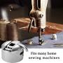 4 Pieces Sewing Machine Bobbin Case Stainless Steel Bobbin Case for Front Loading 15 Class Machines