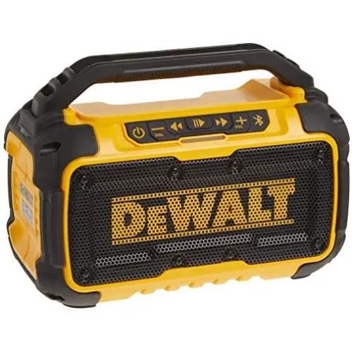 DEWALT 20V MAX Bluetooth Speaker for Jobsite, Tool Only (DCR010)