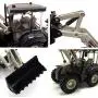 EMART Alloy Diecast Toy Digger and Excavator Truck Model 1:50 4-Wheel Multi-Function Excavator Metal Engineering Vehicle Car Collection Toys for Kids