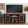 Martin Svensson Home Santa Fe 70'' TV Stand | Antique Black & Aged Distressed Pine