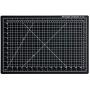 Dahle - 10671-12580 Vantage 10671 Self-Healing Cutting Mat, 12''x18'', 1/2'' Grid, 5 Layers for Max Healing, Perfect for Crafts & Sewing, Black