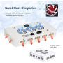 Roleadro LED Grow Light, 1200W 2nd Generation Plant Light Full Spectrum for Indoor Greenhouse Hydroponic Plants Veg and Flower