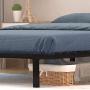 YITAHOME Queen Bed Frame 10 Inch Metal Platform with Wood Slats Support Reinforced Mattress Foundation 1000 Lbs Heavy Duty No Box Spring Needed, Black