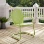 Crosley Furniture CO1001A-KL Griffith Retro Metal Outdoor Chair, Key Lime