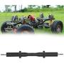 VGEBY RC Wheel Axle, 1/10 RC Wheel Axle Metal Unpowered Trailer Non-Powered Rear Wheel Axle Upgrade Parts Fit for Tami ya 1/10 RC Tractor Truck