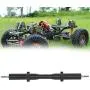 VGEBY RC Wheel Axle, 1/10 RC Wheel Axle Metal Unpowered Trailer Non-Powered Rear Wheel Axle Upgrade Parts Fit for Tami ya 1/10 RC Tractor Truck