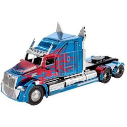 Fascinations ICONX Transformers Optimus Prime Western Star 5700 Truck 3D Metal Model Kit