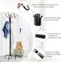 Tangkula 78'' Coat Rack, Metal Frame Coat Tree,Free Standing Entryway Hat Coat Jacket Umbrella Holder,Clothes Hanger with Base Coat Stand Tangkula 78'' Coat Rack, Metal Frame Coat Tree,Free Standing Entryway Hat Coat Jacket Umbrella Holder,Clothes Hanger with Base Coat Stand