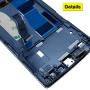 LCD Display Compatible with Oneplus One 1+ A0001 Touch Screen Digitizer Assembly Replacement Parts + Install Tools (Black+Middle Frame)