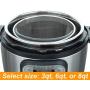 Top Rated Hatrigo Steamer Basket for Pressure Cooker Accessories 6qt [3qt 8qt avail] Compatible with Instant Pot Accessories 6 qt only, Ninja Foodi, Other Pressure Cookers, Silicone Handle, IP 6 Quart