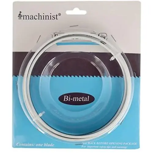 Imachinist S59141314 Bi-metal Band Saw Blades 59-1/4'' X 1/2'' X 14tpi for Soft Metal