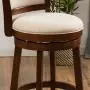 Christopher Knight Home 296632 Mallik Fabric Swivel Armless Barstool, Beige